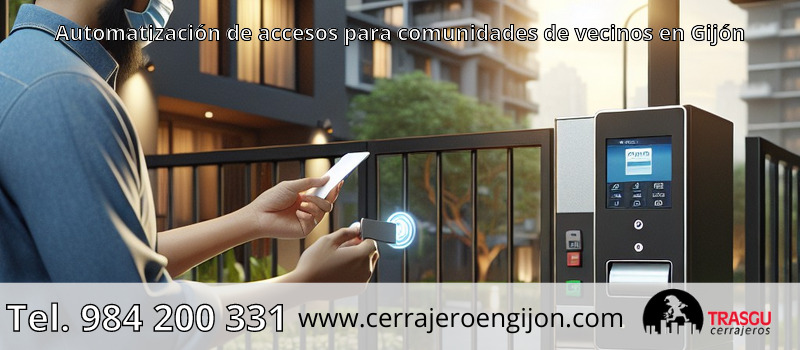 Automatización de accesos para comunidades de vecinos en Gijón