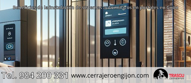 Beneficios de la instalación de sistemas automáticos en portales en Gijón Beneficios de la instalación de sistemas automáticos en portales en Gijón