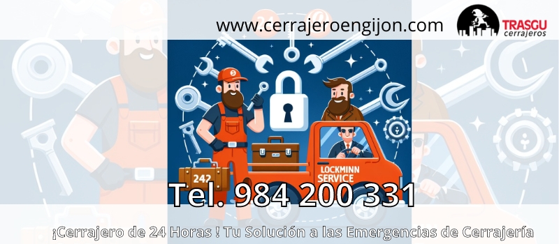 Cerrajero de 24 Horas en Gijón