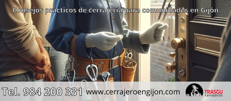 Consejos prácticos de cerrajería para comunidades en Gijón Consejos prácticos de cerrajería para comunidades en Gijón
