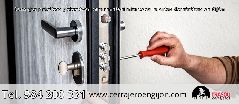 Consejos prácticos y efectivos para mantenimiento de puertas domésticas en Gijón Consejos prácticos y efectivos para mantenimiento de puertas domésticas en Gijón