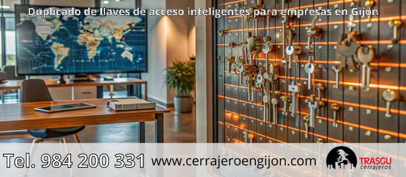 Duplicado de llaves de acceso inteligentes para empresas en Gijón Duplicado de llaves de acceso inteligentes para empresas en Gijón