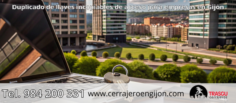 Duplicado de llaves incopiables de acceso para empresas en Gijón Duplicado de llaves incopiables de acceso para empresas en Gijón
