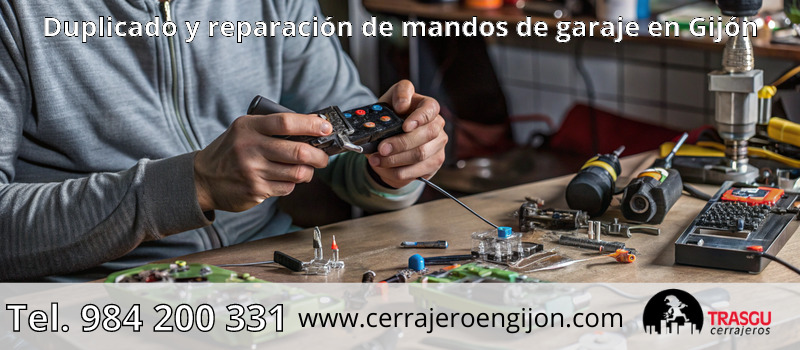 Duplicado y reparación de mandos de garaje en Gijón Duplicado y reparación de mandos de garaje en Gijón