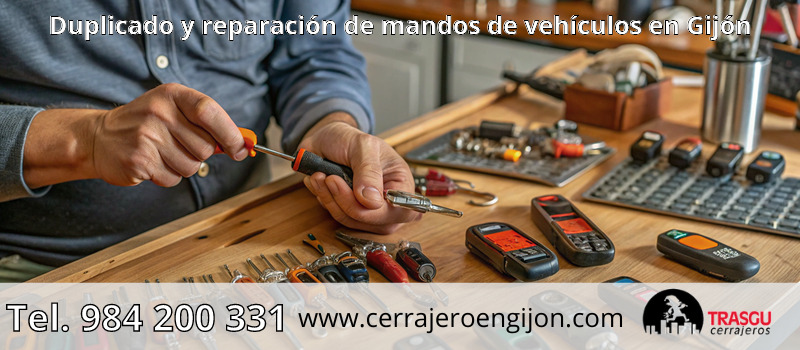 Duplicado y reparación de mandos de vehículos en Gijón
