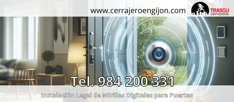 Descubre cómo instalar legalmente una mirilla digital en Gijón