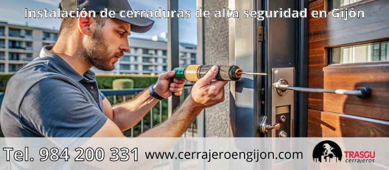 Instalación de cerraduras de alta seguridad en Gijón Instalación de cerraduras de alta seguridad en Gijón
