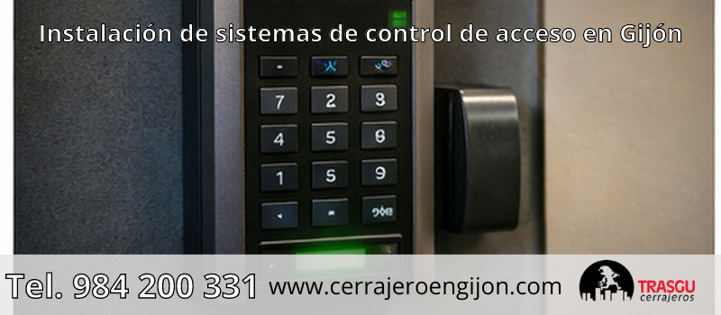 Instalación de sistemas de control de acceso en Gijón