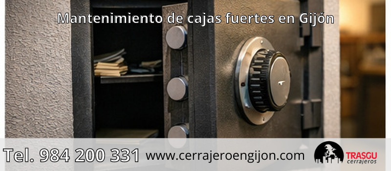 Mantenimiento de cajas fuertes en Gijón