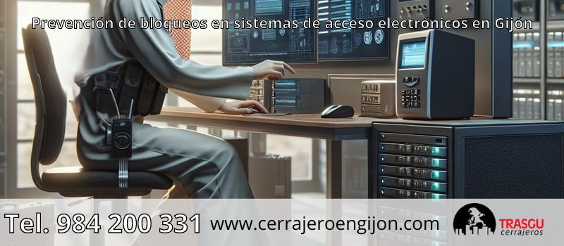 Prevención de bloqueos en sistemas de acceso electrónicos en Gijón