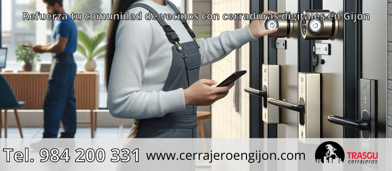 Refuerza tu comunidad de vecinos con cerraduras digitales en Gijón Refuerza tu comunidad de vecinos con cerraduras digitales en Gijón