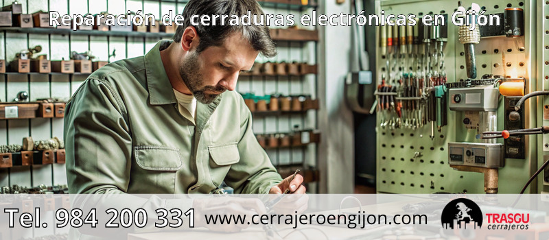 Reparación de cerraduras electrónicas en Gijón Reparación de cerraduras electrónicas en Gijón