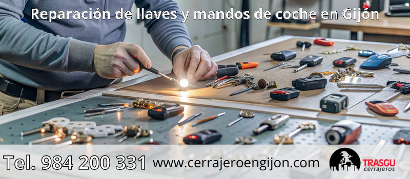 Reparación de llaves y mandos de coche en Gijón Reparación de llaves y mandos de coche en Gijón