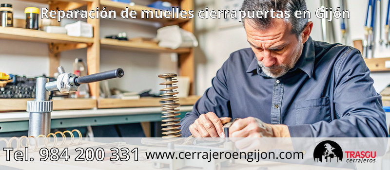 Reparación de muelles cierrapuertas en Gijón Reparación de muelles cierrapuertas en Gijón