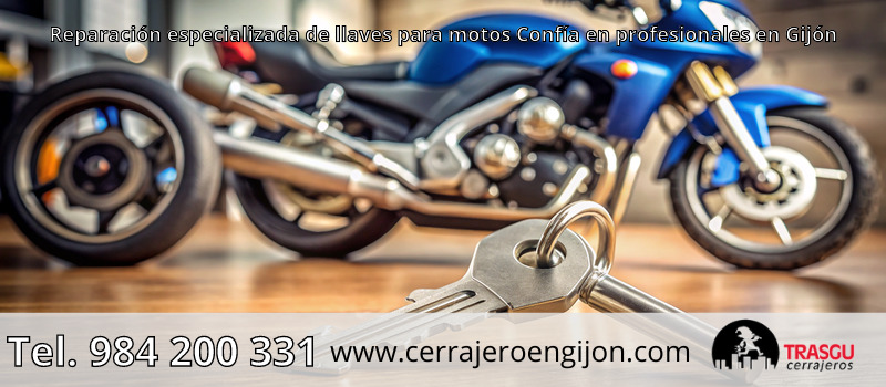 Reparación especializada de llaves para motos Confía en profesionales en Gijón