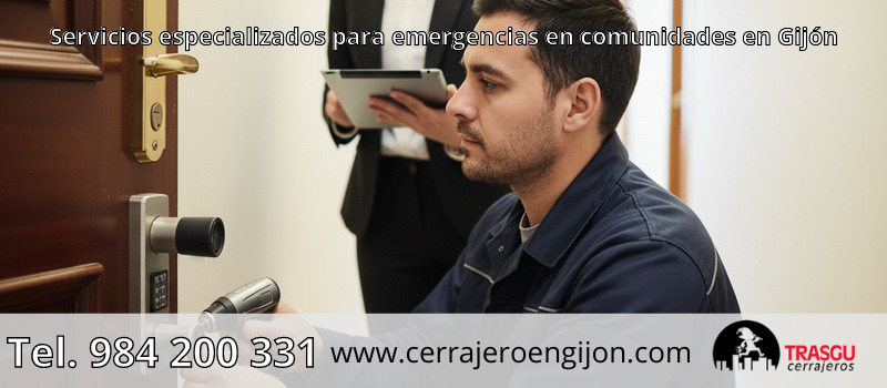 Servicios especializados para emergencias en comunidades en Gijón Servicios especializados para emergencias en comunidades en Gijón