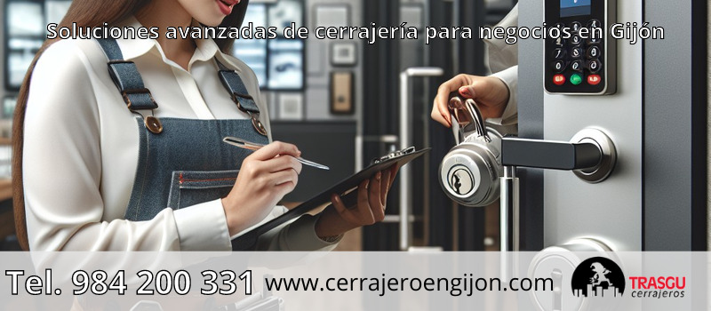 Soluciones avanzadas de cerrajería para negocios en Gijón